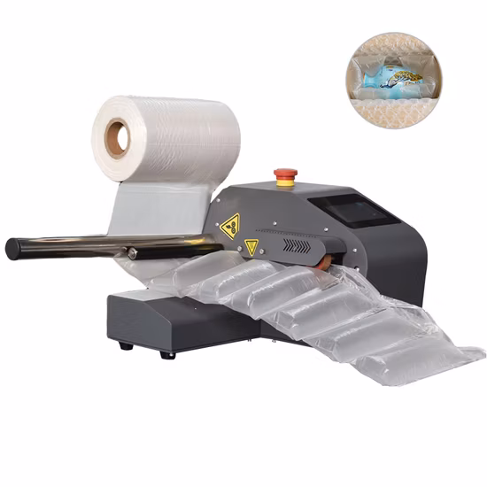Competitive Price Cushion Bubble Film Inflatable Bag Packaging Air Wrap Making Machine