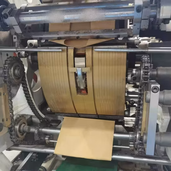 Overseas Engineering Team Technical Support 150PCS/Min-280PCS/Min Production Speed Paper Bag Making Machine