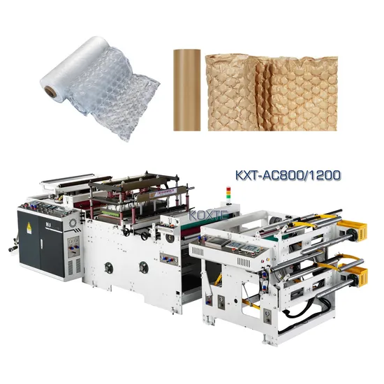 High Speed and Efficiency Air Cushion Bubble Film Roll Making Machine with Factory Price