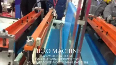 Plastic&Paper Double Stand up Zipper Doypack Pouch Making Machine