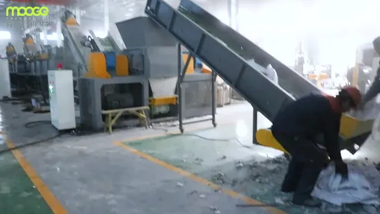 HDPE LDPE LLDPE BOPP PP PE Пленка Тканый мешок Джамбо-мешок Пластиковые хлопья Переработка лома Переработка дробилки Машины