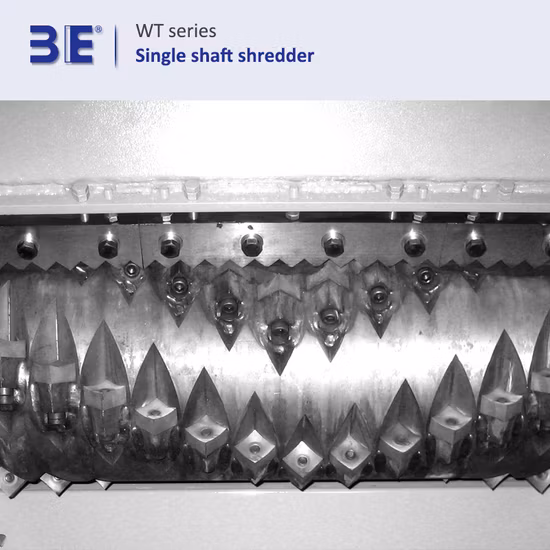 Бутылки для домашних животных Пластиковые ПП ПЭ Пленка Металлическая Дробилка Бумага Деревянная Пластиковая Машина Машины Для Переработки Одновальный Измельчитель Гуанулятор Завод